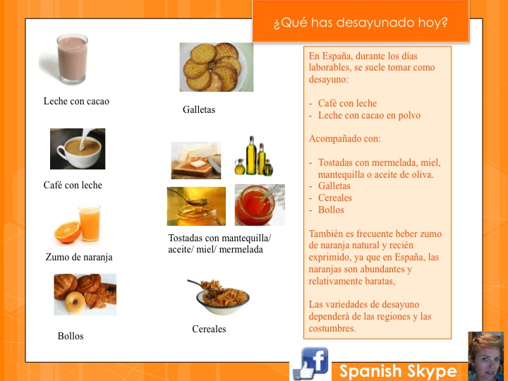 el desayuno español