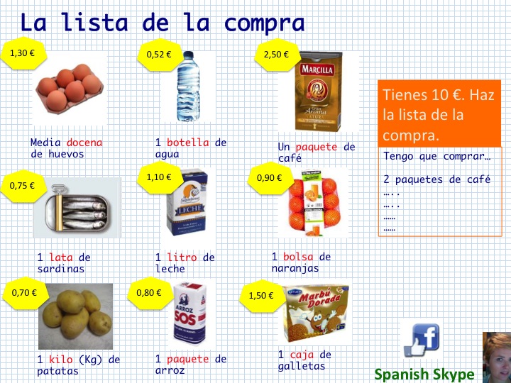 lista de la compra