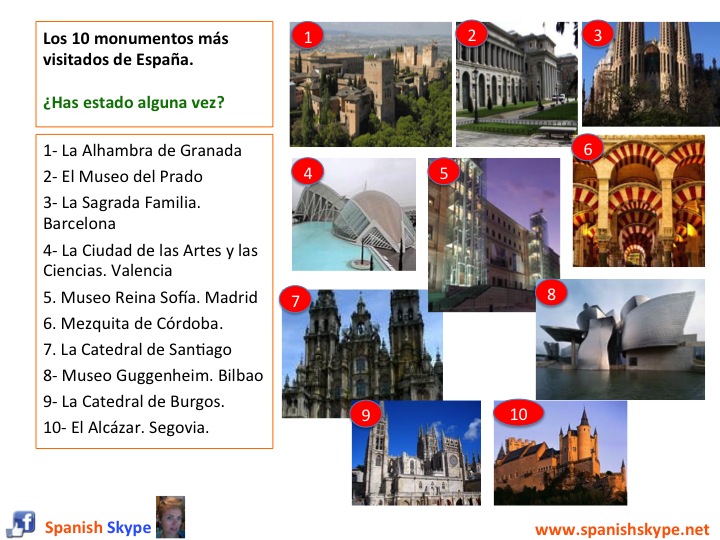 Los 10 monumentos más visitados de España